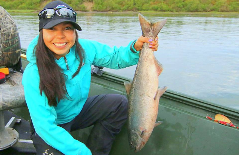 King Salmon  Kenai Riverbend Resort - Alaska Fishing & Lodging Packages